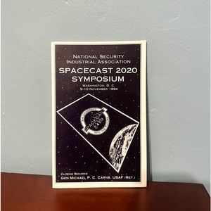 National Security Industrial Association Spacecast 2020 Symposium November 1994